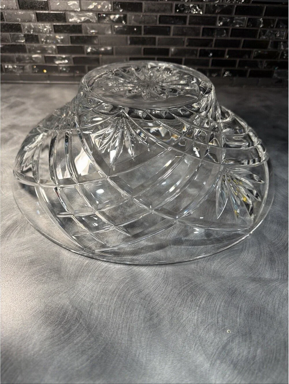 WATERFORD Marquis MAXIMILLION CENTERPIECE BOWL, Cut Lead Crystal, 12